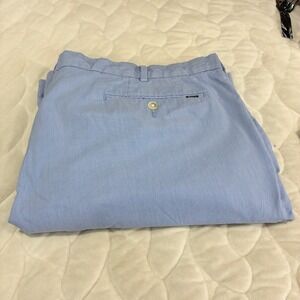 Polo Ralph Lauren Mens Stretch Straight Fit Shorts Light Blue Size 42/8 Casual